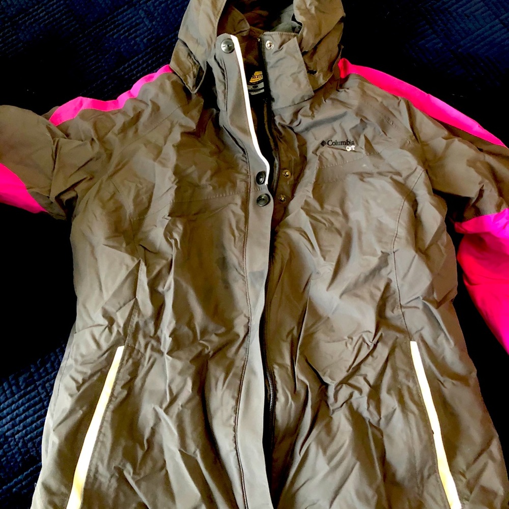 SET Women’s Columbia Snow Coat Matching Pant Glove